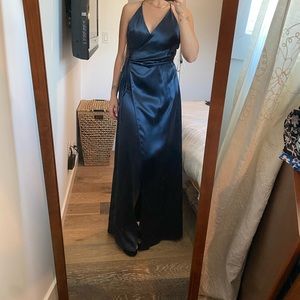 Jenny Yoo Bridesmaid Dress - Lana, Navy Blue sz 2